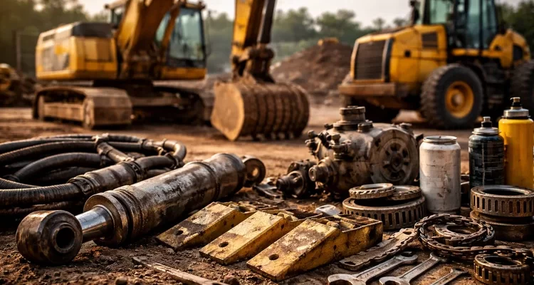 Most Common Heavy Equipment Parts That Break Down