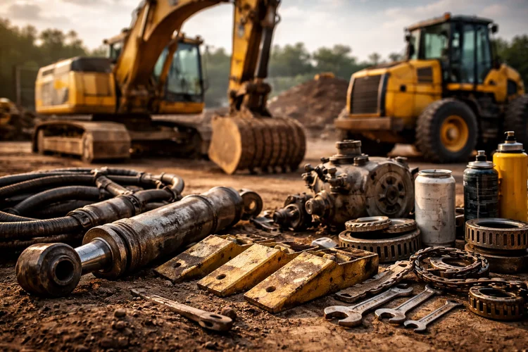 Most Common Heavy Equipment Parts That Break Down