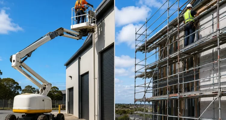 When Should You Use a Boom Lift Instead of Scaffolding?
