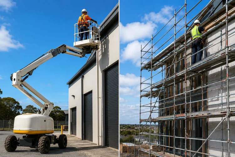 When Should You Use a Boom Lift Instead of Scaffolding?