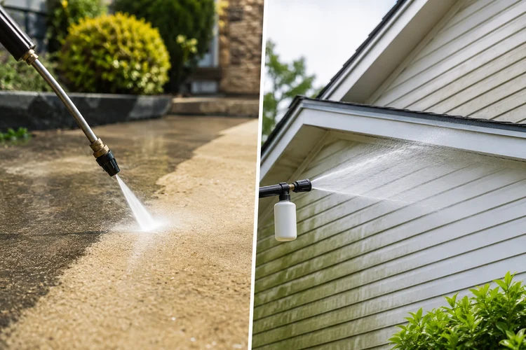 Pressure Washing vs Soft Washing: What's the Difference?