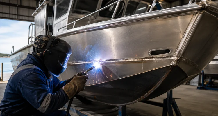 Aluminium vs Steel Welding for Marine Applications