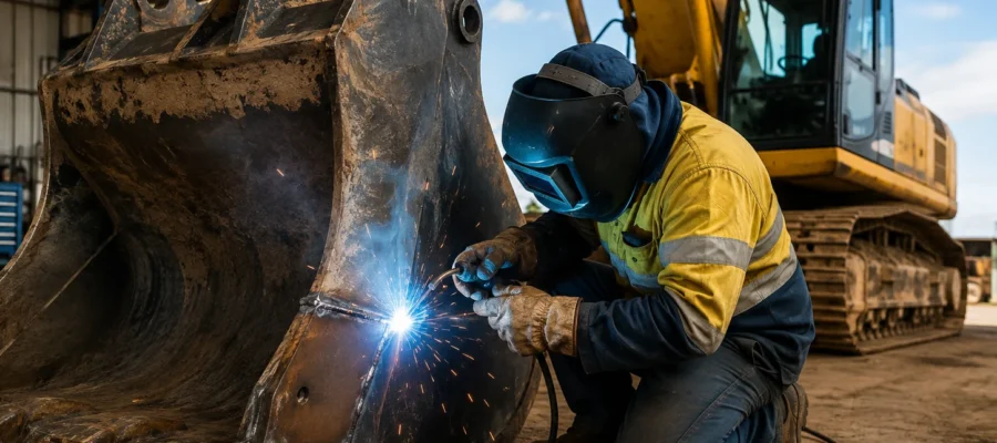 Welding Repairs for Earthmoving Equipment