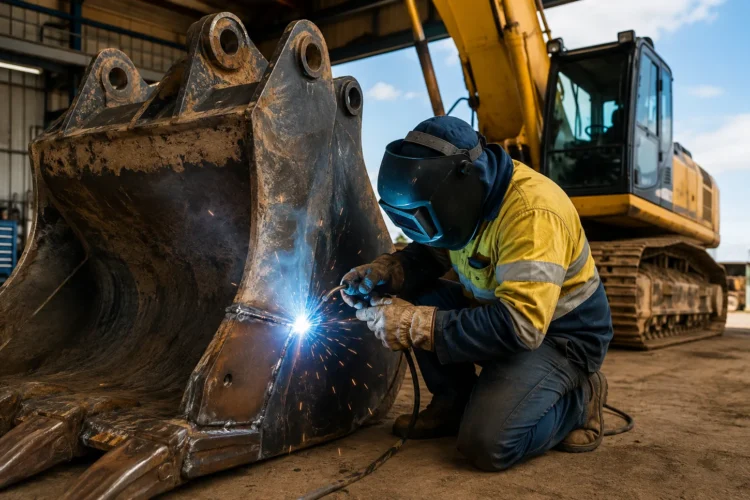Welding Repairs for Earthmoving Equipment