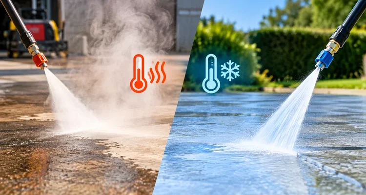 Hot Water vs Cold Water Pressure Washing: Which Is Better?