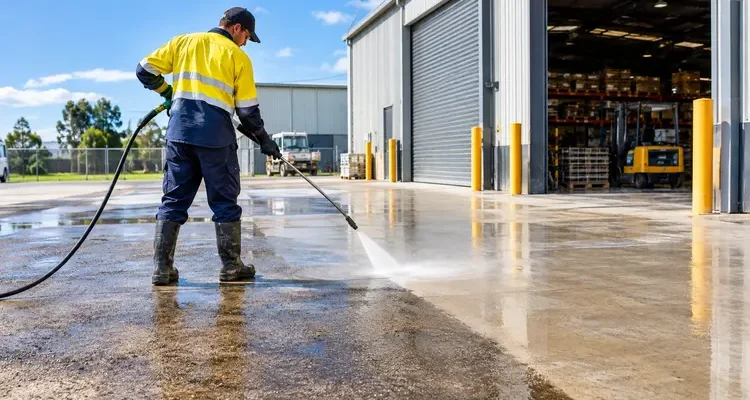 Pressure Washing for Warehouses, Workshops & Industrial Buildings